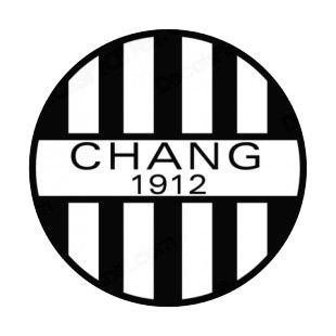 Chang soccer team logo listed in soccer teams decals.