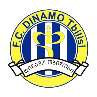 FC Dinamo Tbilisi soccer team logo listed in soccer teams decals.
