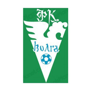Volga soccer team logo listed in soccer teams decals.