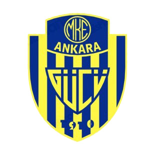 MKE Ankaragucu soccer team logo listed in soccer teams decals.
