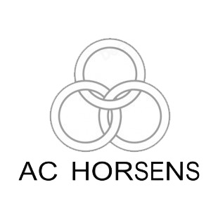 AC Horsens soccer team logo listed in soccer teams decals.