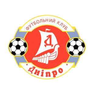 FC Dnipro Dnipropetrovsk soccer team logo listed in soccer teams decals.