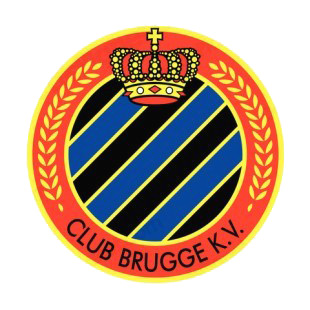 Club Brugge KV soccer team logo listed in soccer teams decals.