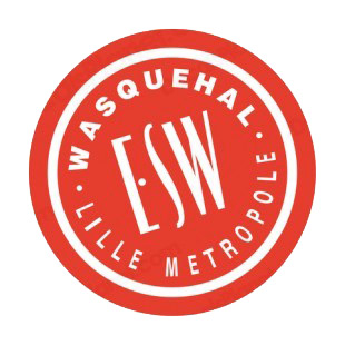Wasquehal Lille Metropole soccer team logo listed in soccer teams decals.