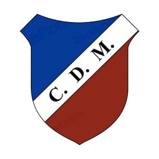 Deportivo Maipu soccer team logo listed in soccer teams decals.