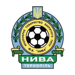 FC Nyva Ternopil soccer team logo listed in soccer teams decals.