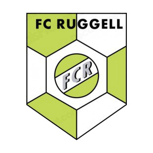 FC Ruggell soccer team logo listed in soccer teams decals.