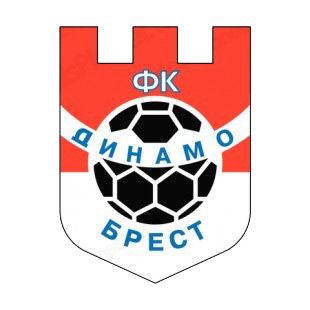 Dinamo Brest soccer team logo listed in soccer teams decals.