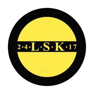 Lillestrom SK soccer team logo listed in soccer teams decals.