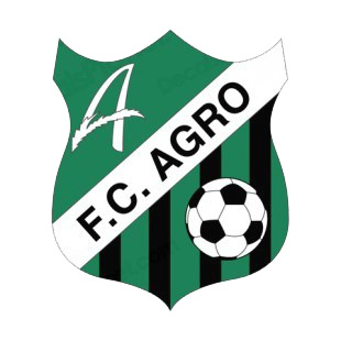 FC Agro soccer team logo listed in soccer teams decals.