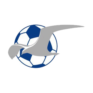 Haugesund soccer team logo listed in soccer teams decals.