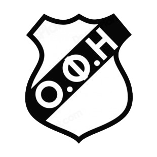 OFI soccer team logo listed in soccer teams decals.