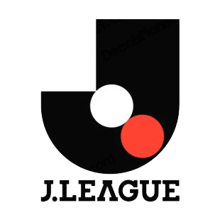 Japan Professional Football League soccer team logo listed in soccer teams decals.