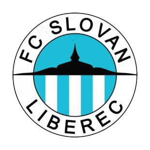 FC Slovan Liberec soccer team logo listed in soccer teams decals.