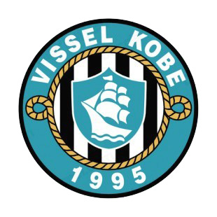 Vissel Kobe soccer team logo listed in soccer teams decals.