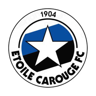 Etoile Carouge FC soccer team logo listed in soccer teams decals.