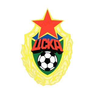 CSKA Moscow soccer team logo listed in soccer teams decals.