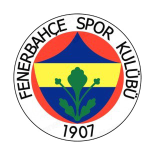 Fenerbahce Spor Kulubu soccer team logo  listed in soccer teams decals.