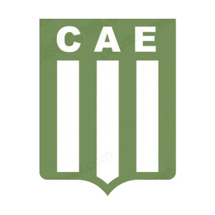 Club Atletico Excursionistas soccer team logo listed in soccer teams decals.