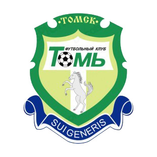 FK Tom Tomsk soccer team logo listed in soccer teams decals.