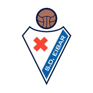 SD Eibar soccer team logo listed in soccer teams decals.