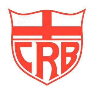 Clube de Regatas Brasil soccer team logo listed in soccer teams decals.