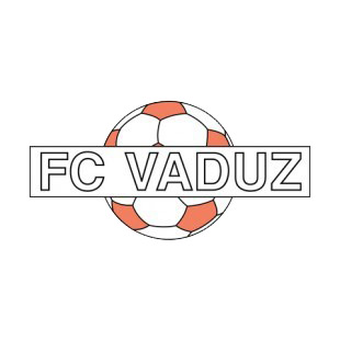 FC Vaduz soccer team logo listed in soccer teams decals.