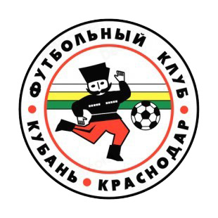 Kuban soccer team logo listed in soccer teams decals.