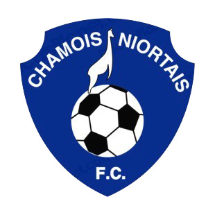 Chamois Niortais FC soccer team logo listed in soccer teams decals.