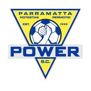 Parramatta Power soccer team logo listed in soccer teams decals.