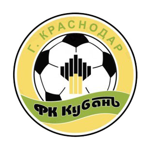 FC Kuban Krasnodar soccer team logo listed in soccer teams decals.