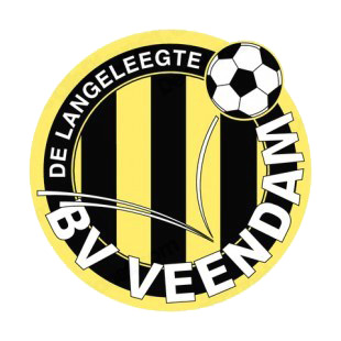 BV Veendam soccer team logo listed in soccer teams decals.