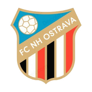 FC NH Ostrava soccer team logo listed in soccer teams decals.