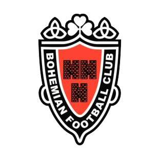 Bohemian FC soccer team logo listed in soccer teams decals.