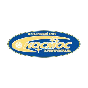 Kosmos Elektrostal soccer team logo listed in soccer teams decals.