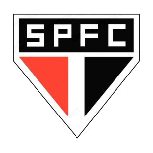 Sao Paulo FC soccer team logo listed in soccer teams decals.