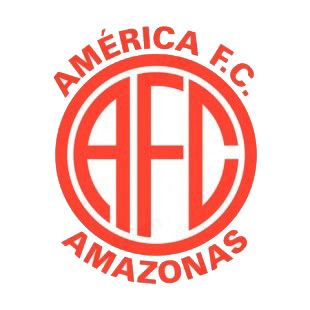 America Football Club soccer team logo listed in soccer teams decals.