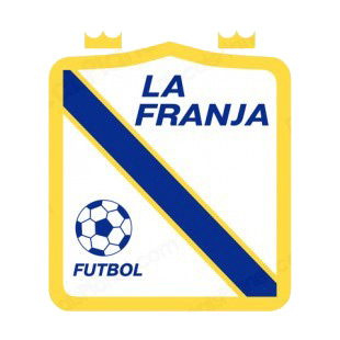 Club de Futbol Puebla de La Franja soccer team logo listed in soccer teams decals.