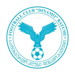 FC Dinamo Batumi soccer team logo listed in soccer teams decals.