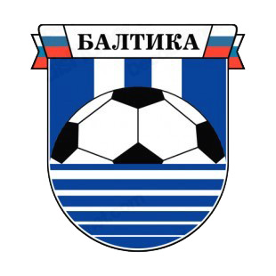 Baltika soccer team logo listed in soccer teams decals.