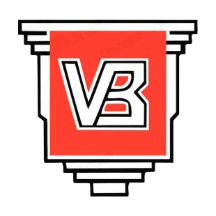 Vejle Boldklub soccer team logo listed in soccer teams decals.