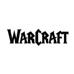 Warcraft logo listed in famous logos decals.