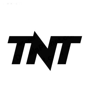TNT TV Channel listed in famous logos decals.