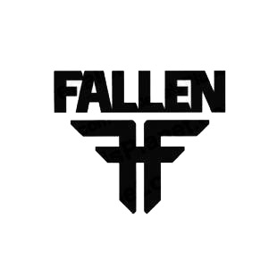 Fallen FF listed in skate and surf decals.