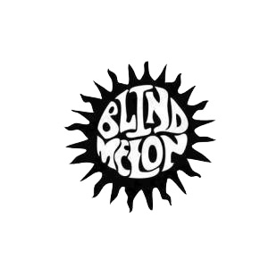 Blind Melon music band listed in music and bands decals.