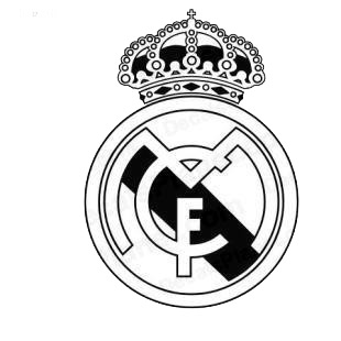 Real Madrid football team listed in soccer teams decals.
