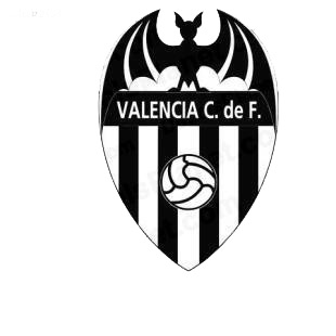FC Valencia football team listed in soccer teams decals.