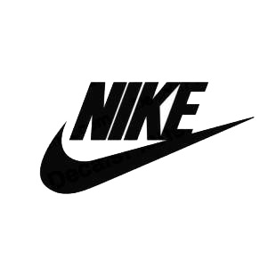 Nike swoosh listed in famous logos decals.