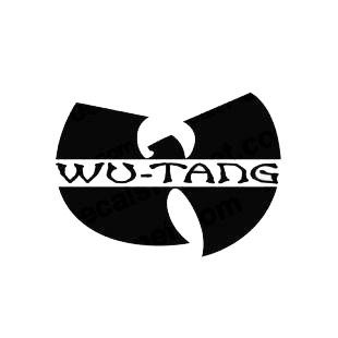 Wu Tang clan band music listed in music and bands decals.