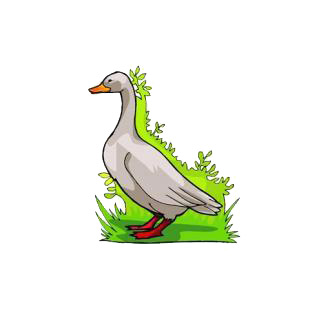 Goose being outdoor listed in agriculture decals.